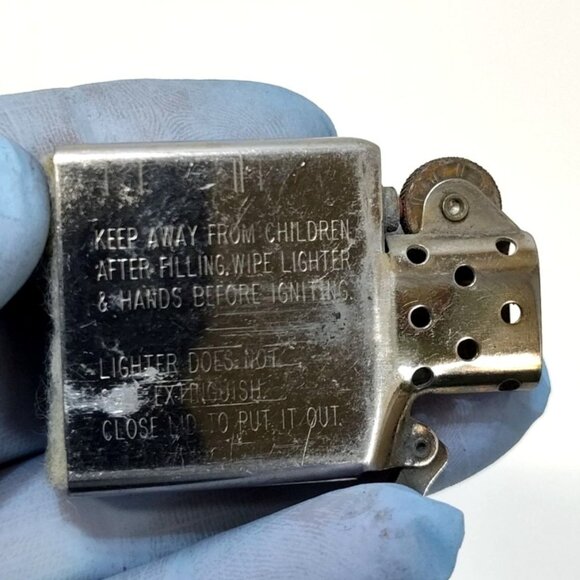 Zippo Factory Error 65th Anniversary Limited Edition Lighter 1932-1997 RARE VTG - Picture 7 of 9